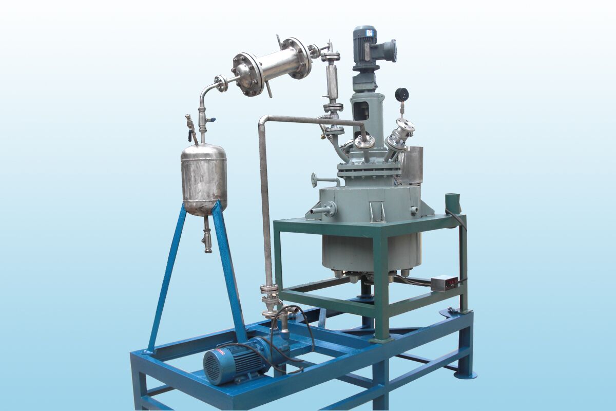 哈氏合金反應(yīng)釜（配隔膜壓力表）